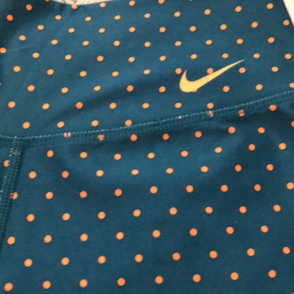Nike green polka dot pants size XS - Picture 2 of 5